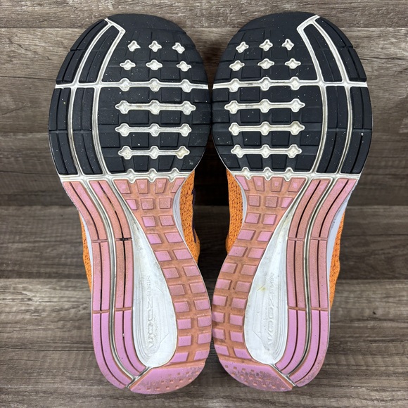 Nike Zoom Pegasus 32 Orange Womens US Size 9 EUR 40.5 749344-805 Running Shoes - Picture 9 of 10